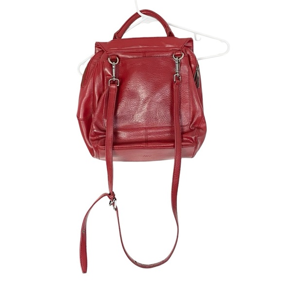 Matt & Nat Vegan Crossbody Bag Purse Red Adjustable Strap Cross Body - Picture 2 of 16